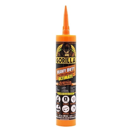 Gorilla Glue Gorilla All Purpose Construction Adhesive 9 oz, PK12 8008002
